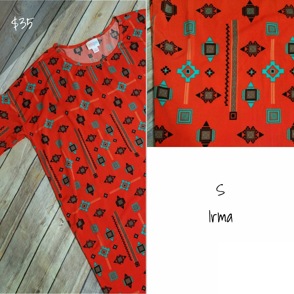 LuLaRoe Irma NWT